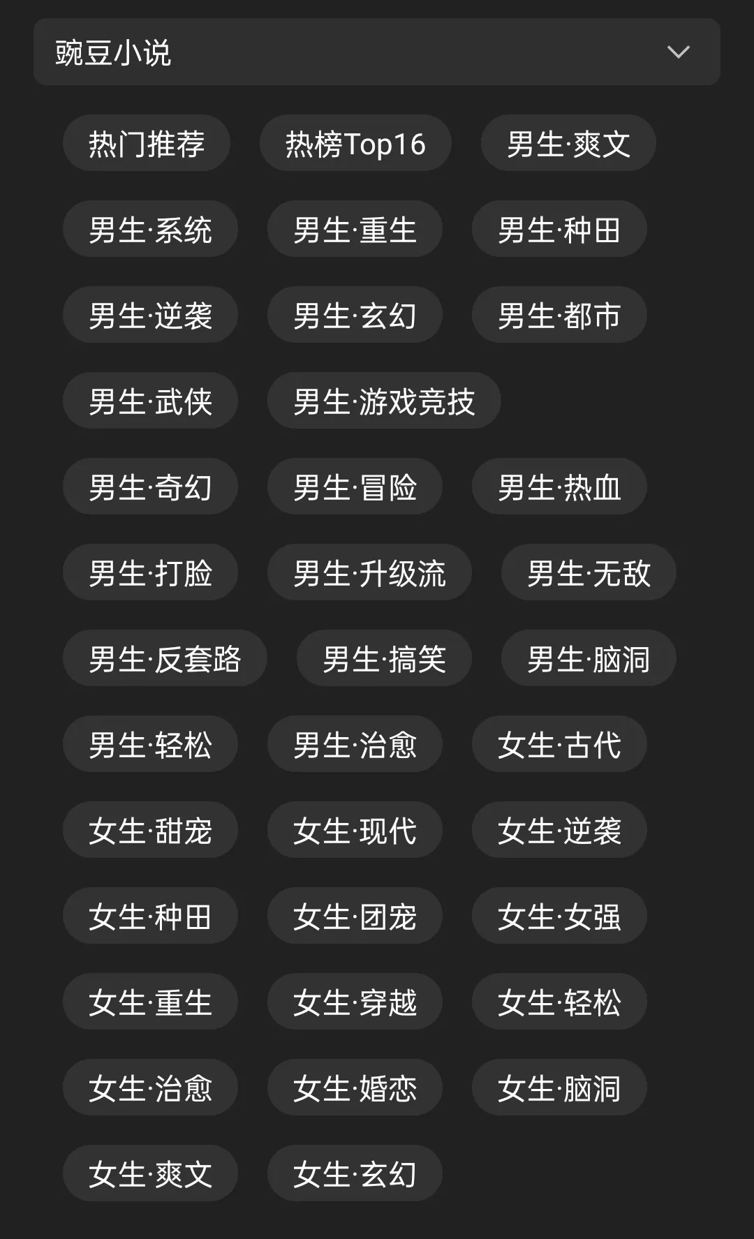豌豆小说
